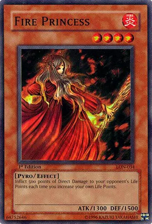 Fire Princess - 1st Edition