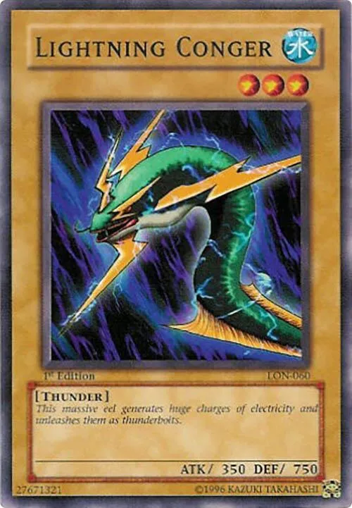 Lightning Conger - 1st Edition