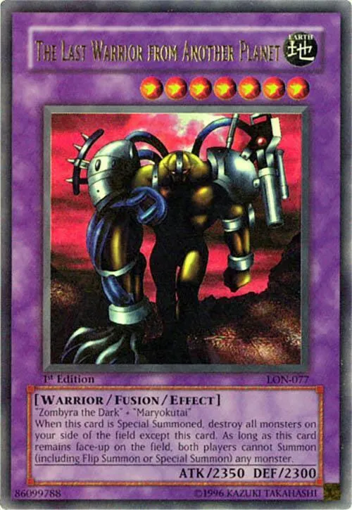 The Last Warrior from Another Planet - Unlimited