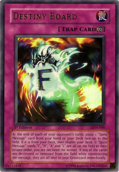 Destiny Board - 1st Edition