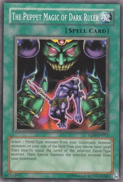 The Puppet Magic of Dark Ruler
