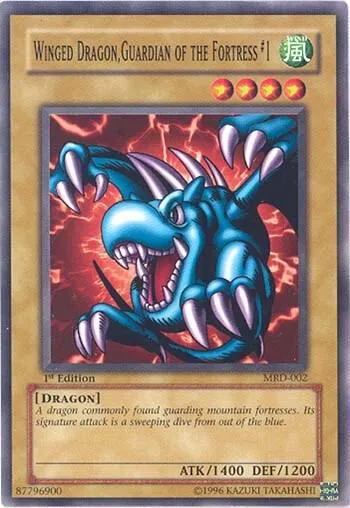 Winged Dragon, Guardian of the Fortress #1 - 1st Edition