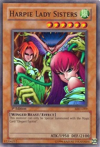 Harpie Lady Sisters - 1st Edition