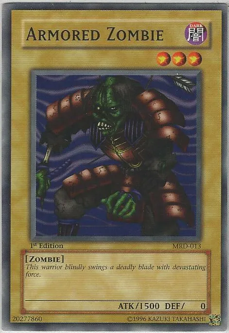 Armored Zombie - 1st Edition