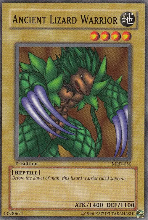 Ancient Lizard Warrior - Unlimited