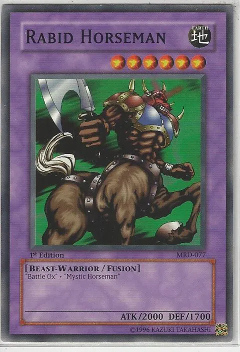 Rabid Horseman - 1st Edition
