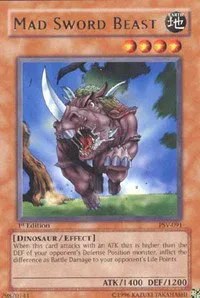 Mad Sword Beast - 1st Edition