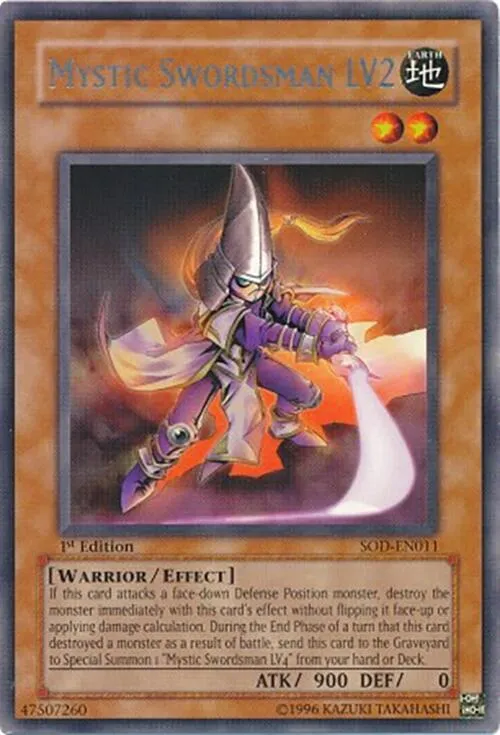 Mystic Swordsman LV2 - 1st Edition
