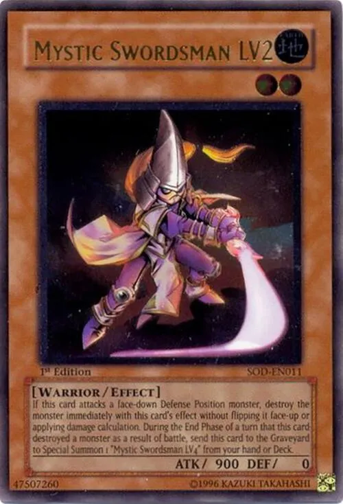 Mystic Swordsman LV2 - Utr First Edition