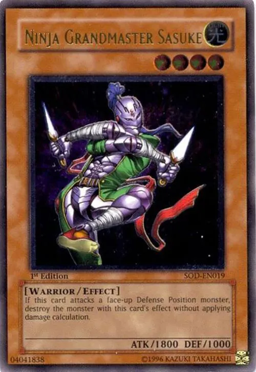 Ninja Grandmaster Sasuke - Utr First Edition