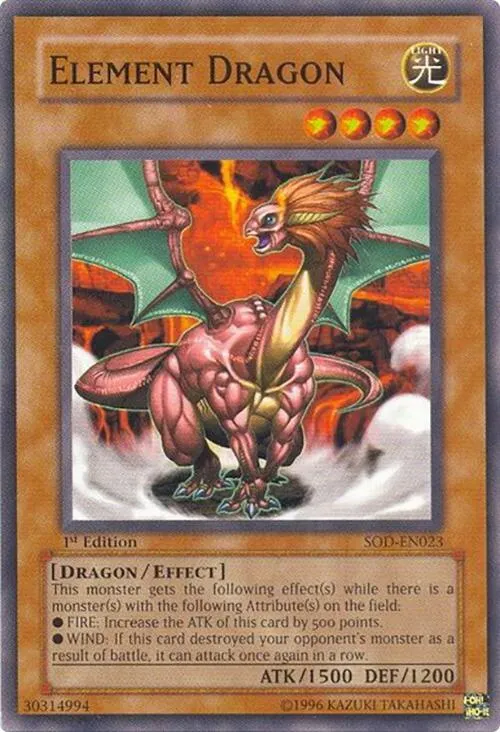 Element Dragon - 1st Edition