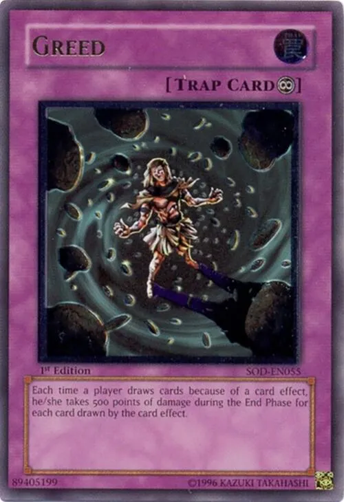 Greed - Utr First Edition