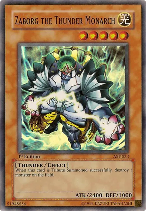 Zaborg the Thunder Monarch - 1st Edition