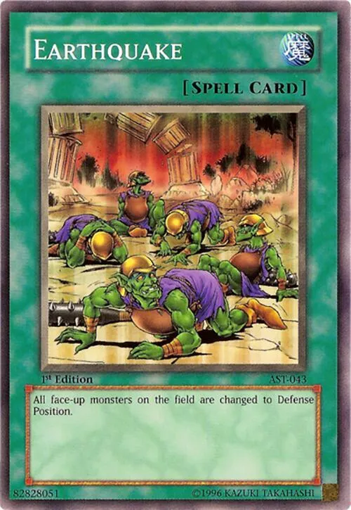 Earthquake - 1st Edition