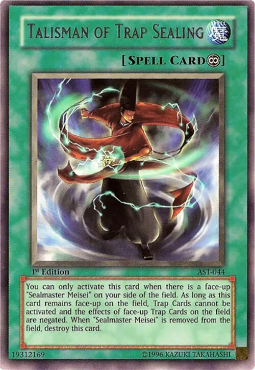 Talisman of Trap Sealing - 1st Edition
