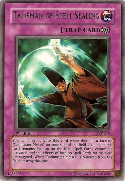 Talisman of Spell Sealing - Unlimited