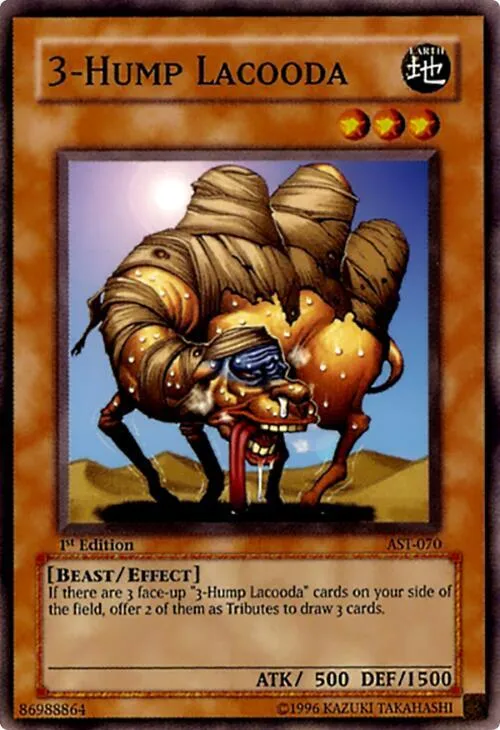 3-Hump Lacooda - 1st Edition
