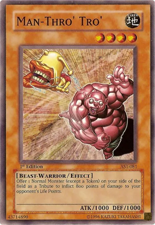Man-Thro' Tro' - 1st Edition