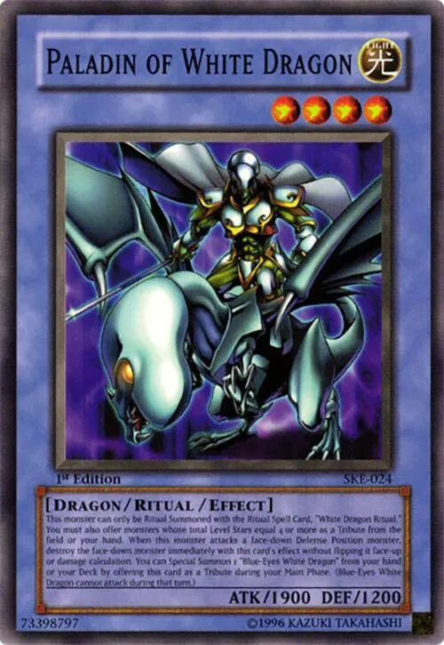 Paladin of White Dragon - 1st Edition