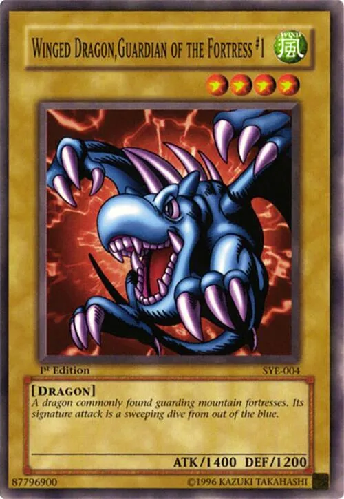 Winged Dragon, Guardian of the Fortress #1 - Unlimited