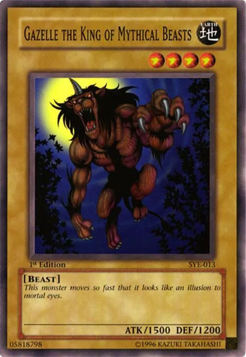 Gazelle the King of Mythical Beasts - 1st Edition