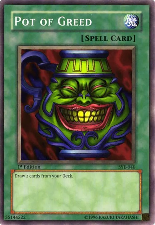 Pot of Greed - 1st Edition