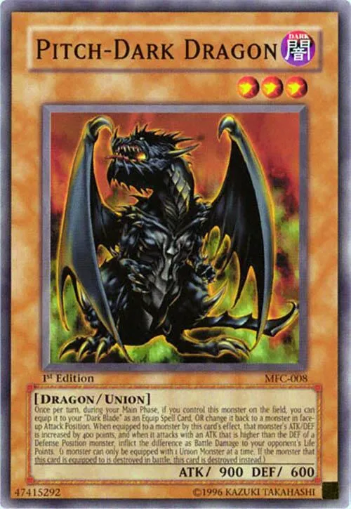 Pitch-Dark Dragon - 1st Edition
