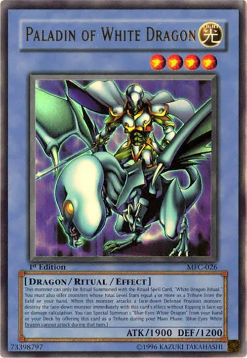 Paladin of White Dragon - 1st Edition