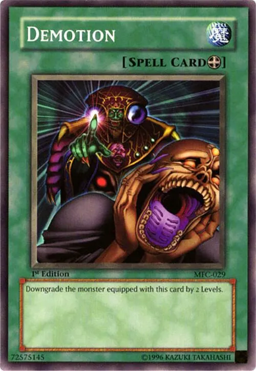 Demotion - 1st Edition