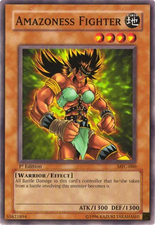 Amazoness Fighter - 1st Edition