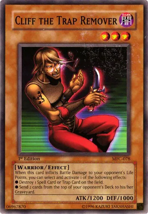 Cliff the Trap Remover - 1st Edition