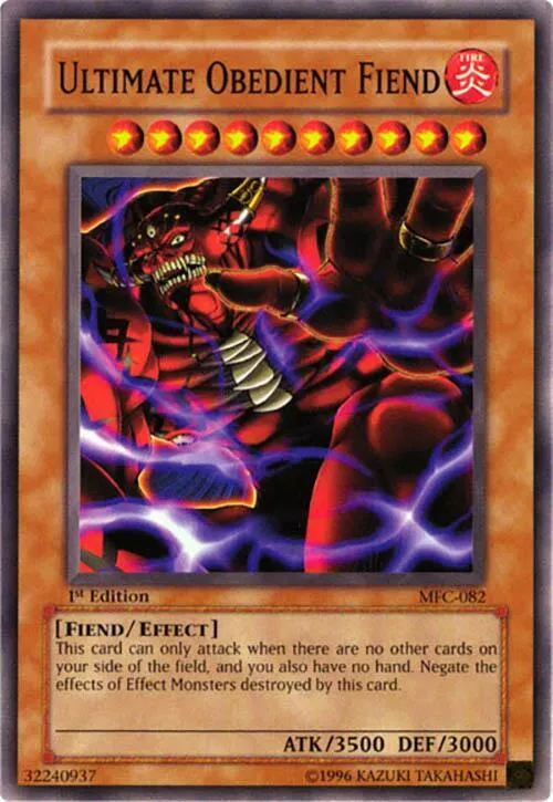 Ultimate Obedient Fiend - 1st Edition