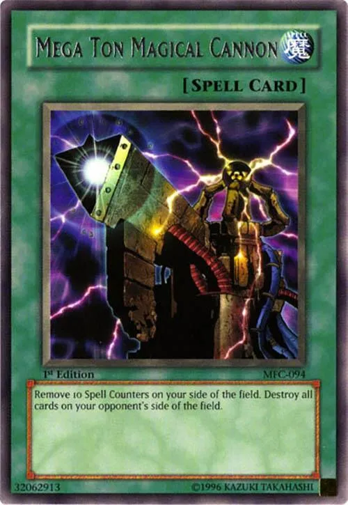 Mega Ton Magical Cannon - 1st Edition