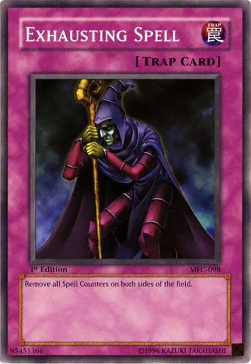Exhausting Spell - 1st Edition