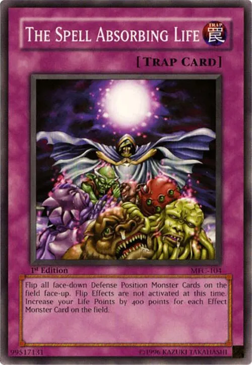 The Spell Absorbing Life - 1st Edition