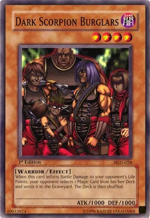 Dark Scorpion Burglars - 1st Edition