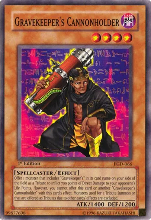 Gravekeeper's Cannonholder - 1st Edition