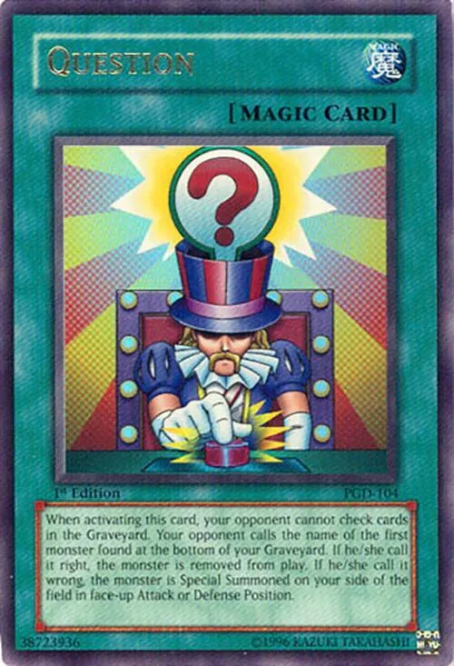Question - 1st Edition