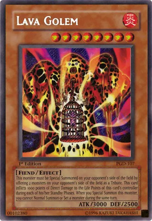 Lava Golem - 1st Edition