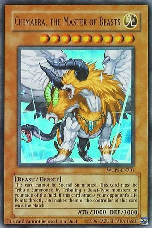 Chimaera, the Master of Beasts