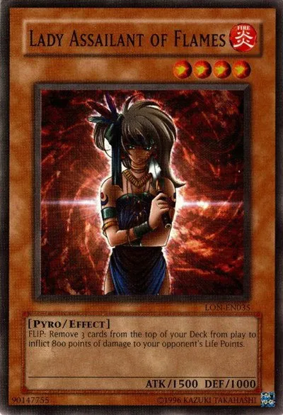 Lady Assailant of Flames