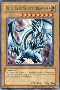 Blue-Eyes White Dragon - Green