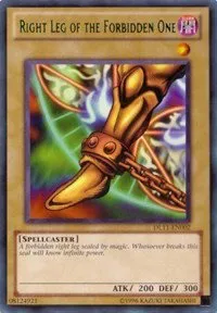 Right Leg of the Forbidden One - Blue