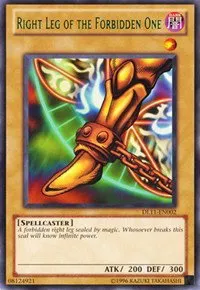 Right Leg of the Forbidden One - Green