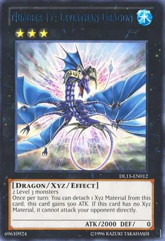 Number 17: Leviathan Dragon - Blue