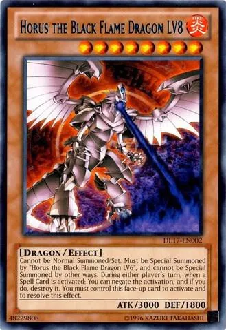 Horus the Black Flame Dragon LV8 - Blue