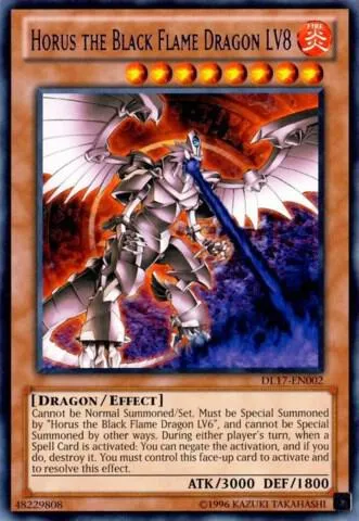 Horus the Black Flame Dragon LV8 - Purple