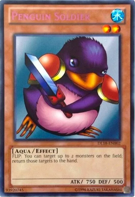 Penguin Soldier - Purple Dl18