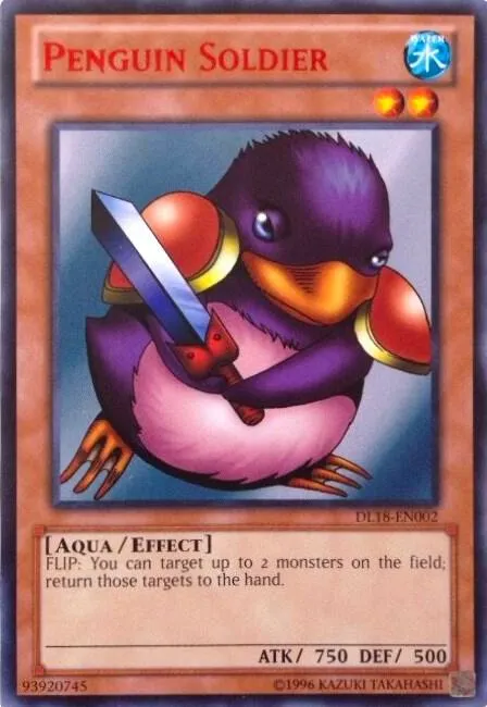 Penguin Soldier - Red Dl18
