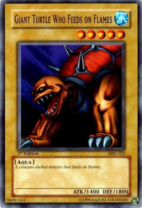 Giant Turtle Who Feeds on Flames - 1st Edition